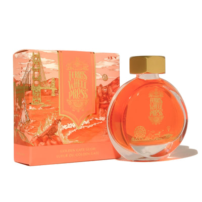 Ferris Wheel Press Golden Gate Glow - 38ml bottled Ink