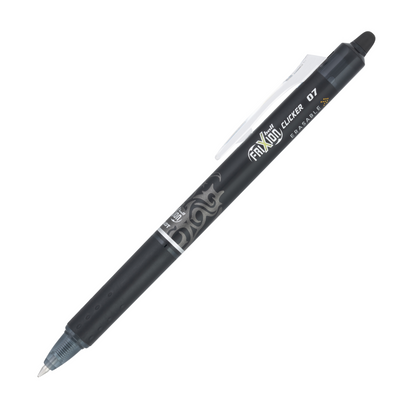 Pilot FriXion Retractable Erasable Gel Pen - Black | Atlas Stationers.