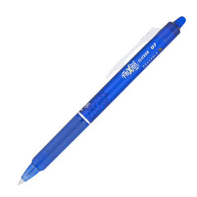 Pilot FriXion Retractable Erasable Gel Pen - Blue | Atlas Stationers.