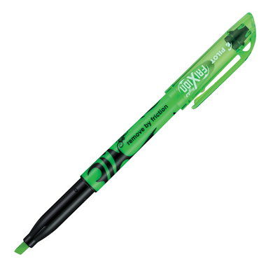 Pilot FriXion Erasable Highlighter - Green | Atlas Stationers.