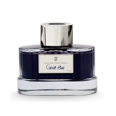 Graf von Faber-Castell - Cobalt Blue - 75ml Bottled Ink | Atlas Stationers.