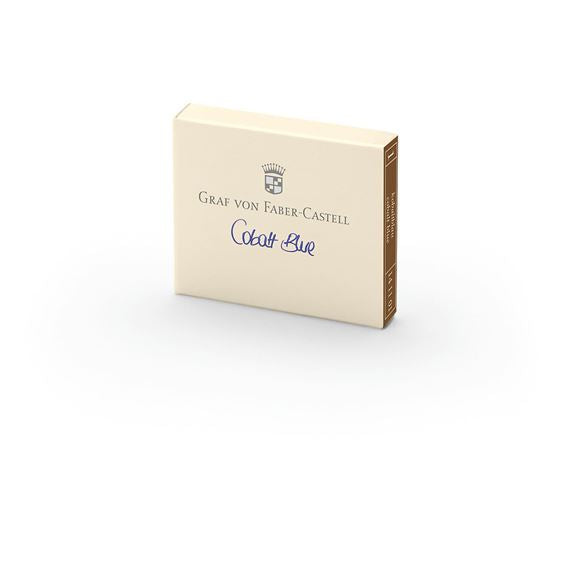 Graf von Faber-Castell Cobalt Blue - Ink Cartridges | Atlas Stationers.