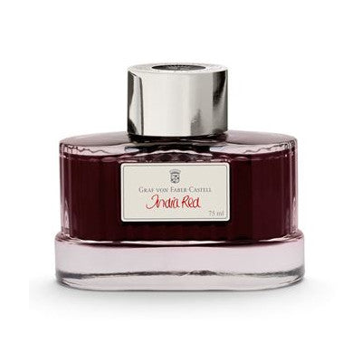 Graf von Faber-Castell - India Red - 75ml Bottled Ink | Atlas Stationers.