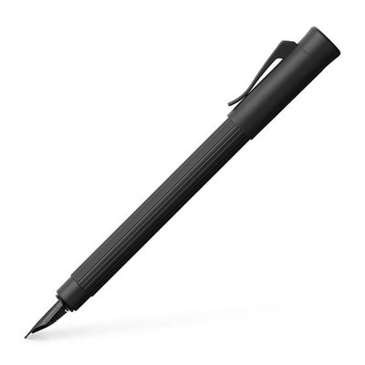 Graf von Faber-Castell Tamitio Fountain Pen - Black Edition | Atlas Stationers.