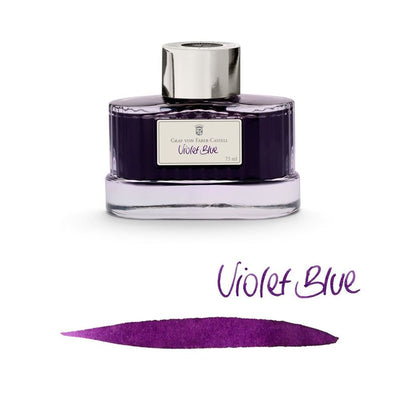 Graf von Faber-Castell - Violet Blue - 75ml Bottled Ink | Atlas Stationers.