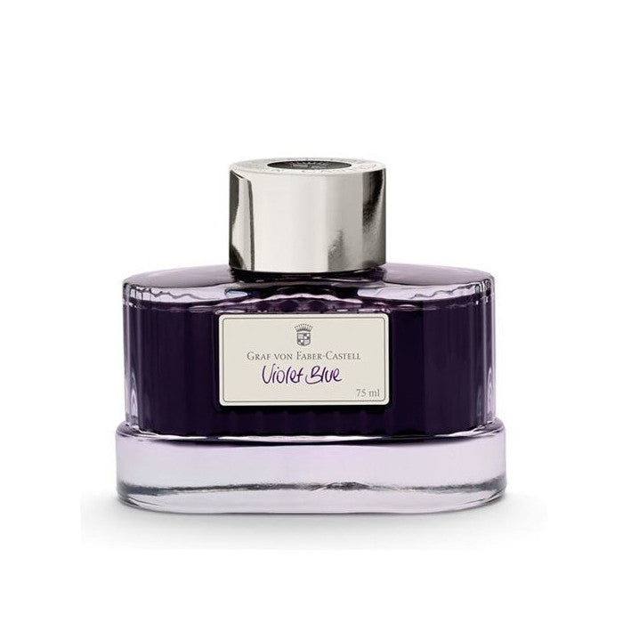 Graf von Faber-Castell - Violet Blue - 75ml Bottled Ink | Atlas Stationers.