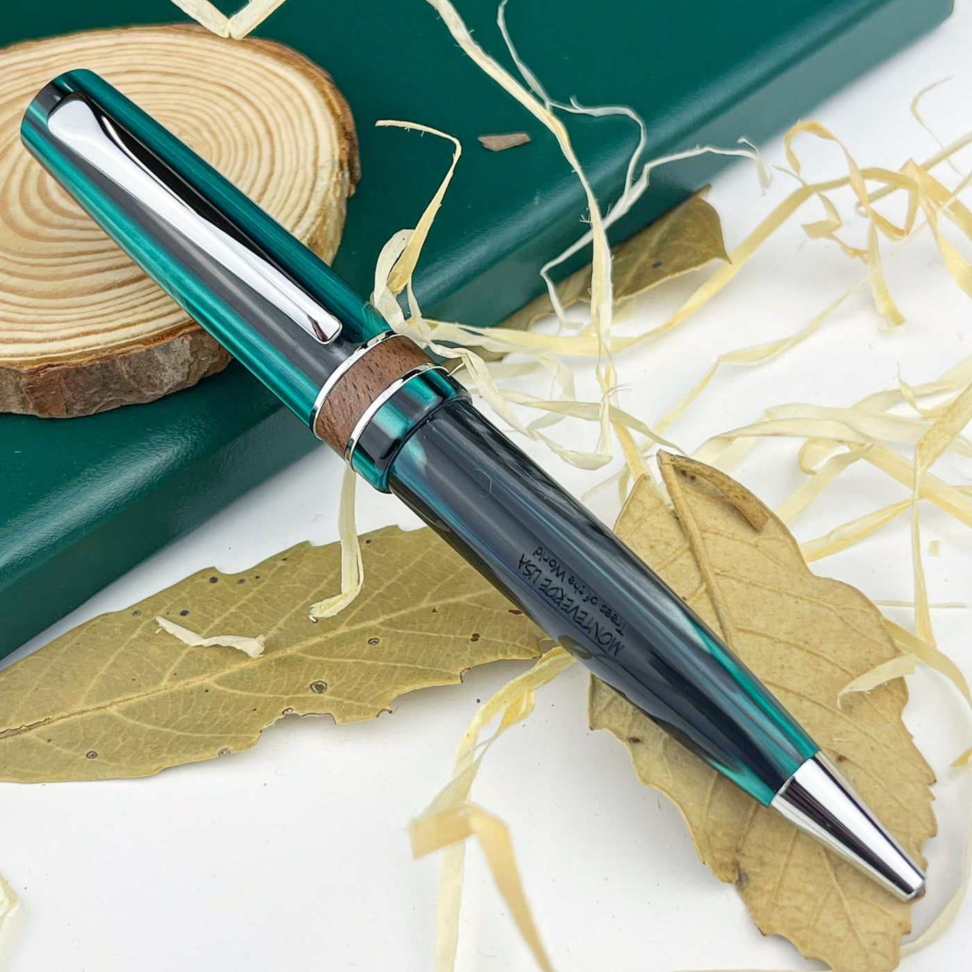 Monteverde Trees of the World Ballpoint Pen - Giant Sequoia