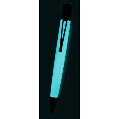 Retro 51 Tornado Classic Lacquer Rollerball Pen - White Glow in the Dark | Atlas Stationers.