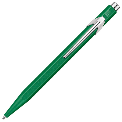 Caran d'Ache 849 Colormat-X Ballpoint Pen - Green | Atlas Stationers.