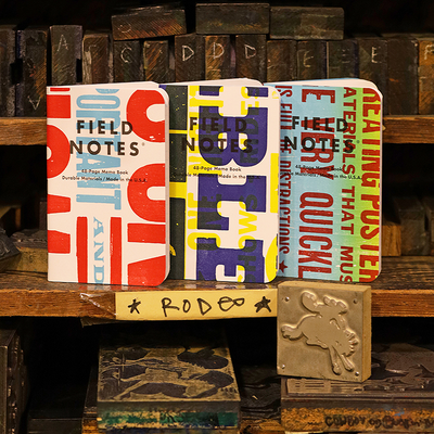 Field Notes Quarterly Edition - Hatch Show Print (Special Edition) | Atlas Stationers.