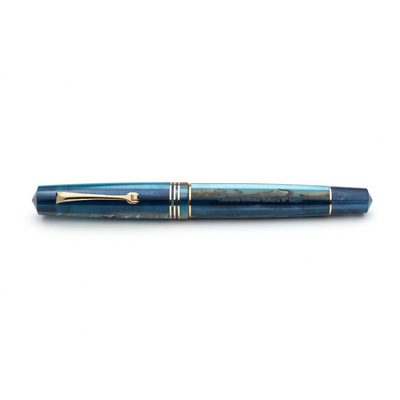 Leonardo Momento Zero Fountain Pen - Hawaii w/ Gold Trim | Atlas Stationers.