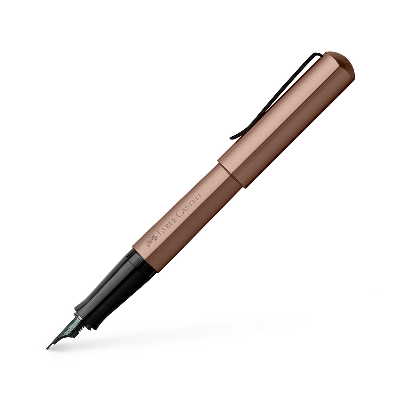 Faber-Castell HEXO Fountain Pen - Bronze | Atlas Stationers.