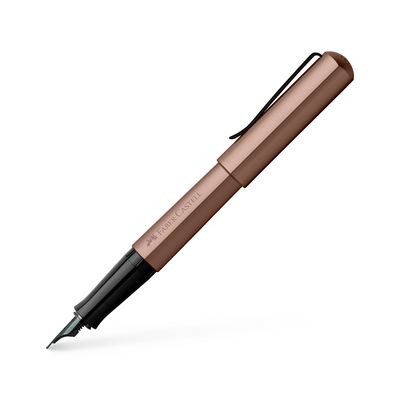 Faber-Castell HEXO Fountain Pen - Bronze | Atlas Stationers.