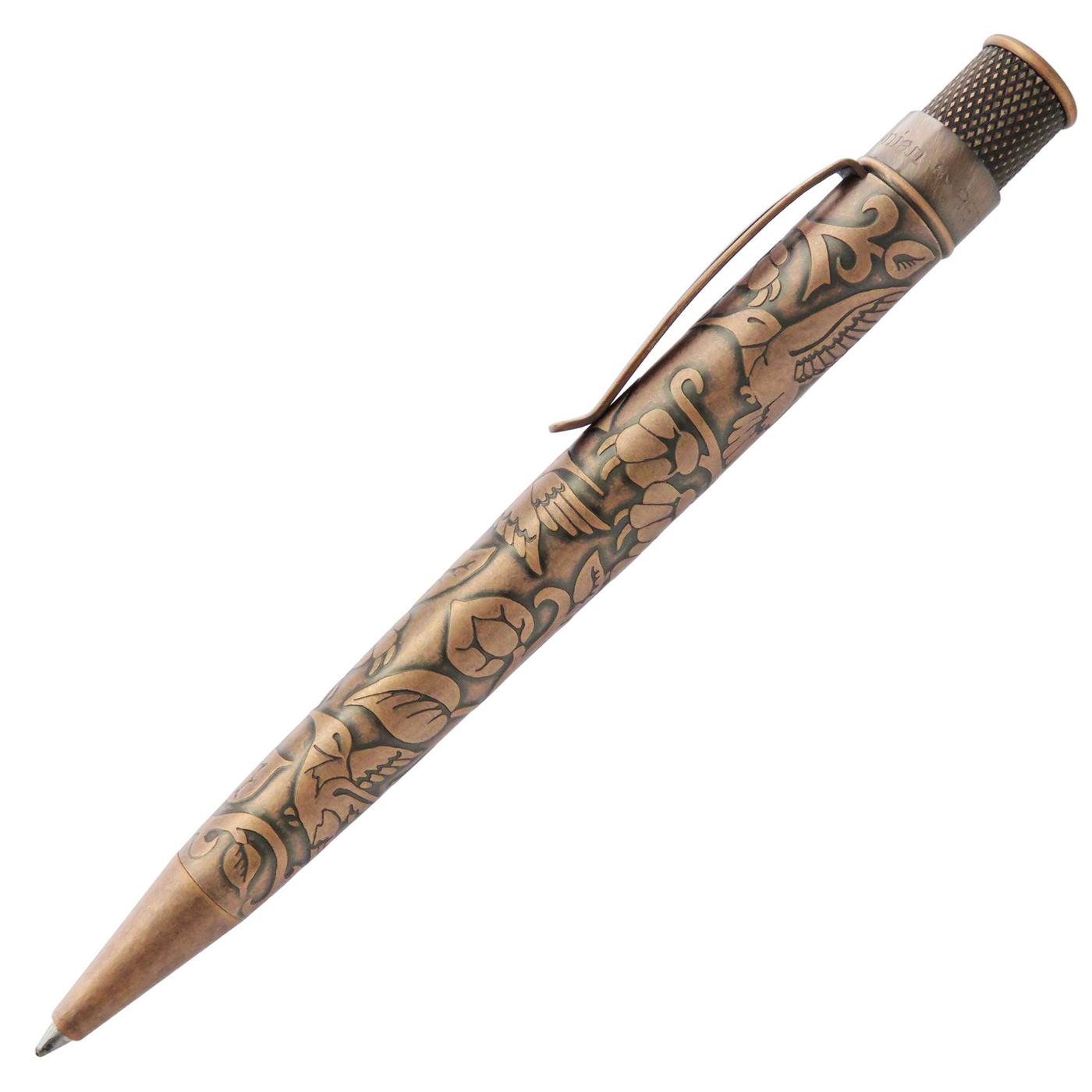 Retro 51 Tornado Smithsonian NMAI Rollerball Pen - Hummingbird & Flowers | Atlas Stationers.