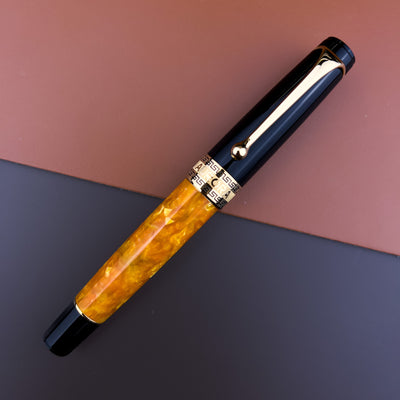 Aurora Optima Fountain Pen - O' Sole Mio | Atlas Stationers.