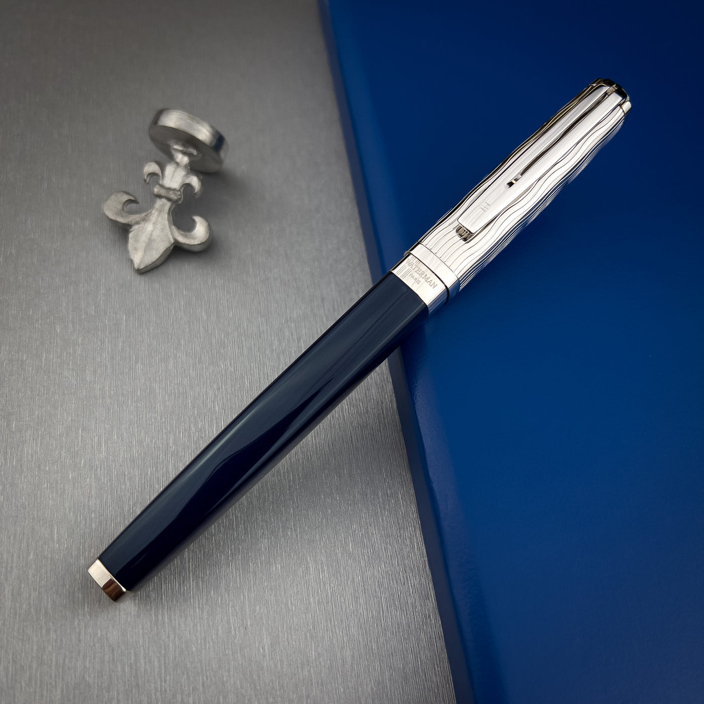 Waterman Exception Slim Fountain Pen - L'essence du Bleu (Special Edition) | Atlas Stationers.