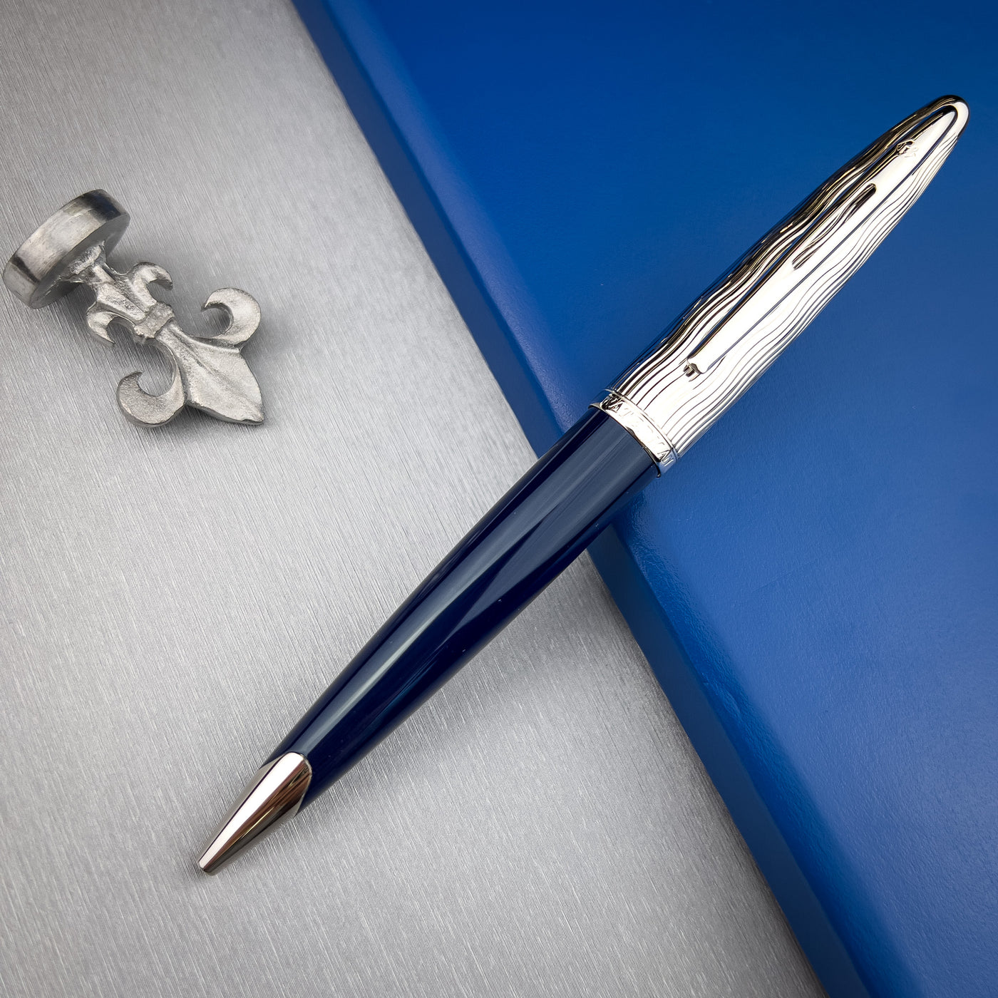 Waterman Carene Ballpoint Pen - L'essence du Bleu (Special Edition) | Atlas Stationers.