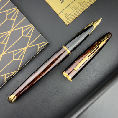 Waterman Carene Fountain Pen - Amber | Atlas Stationers.