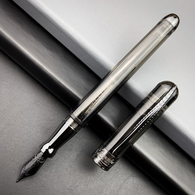 Pineider Avatar UR Demo Fountain Pen- Fume' w/ Black Trim | Atlas Stationers.