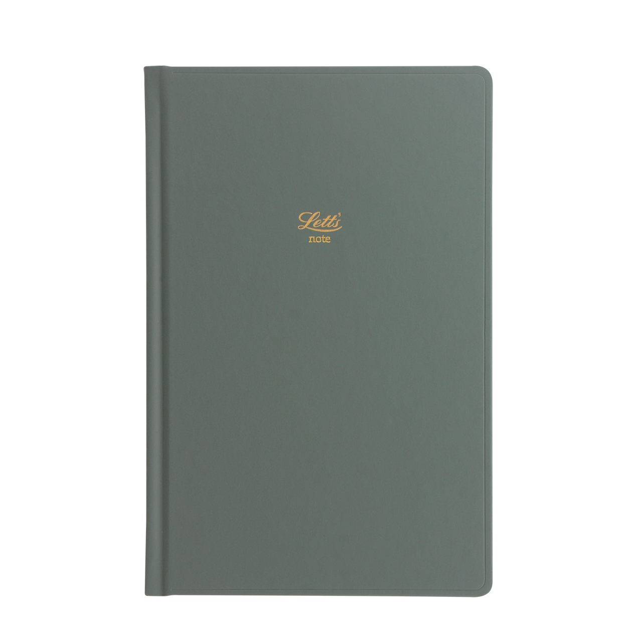 Letts Icon Hardcover Notebook - 5 1/8" x 7 7/8" - Ruled - Green | Atlas Stationers.