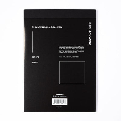 Blackwing Illegal Pad - Blank - 2/pk | Atlas Stationers.