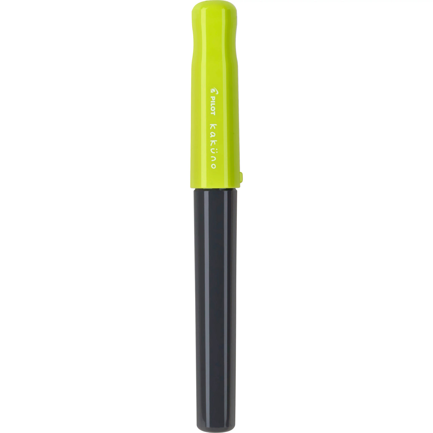 Pilot Kakuno Fountain Pen - Gray & Lime | Atlas Stationers.