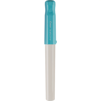 Pilot Kakuno Fountain Pen - White & Turquoise | Atlas Stationers.