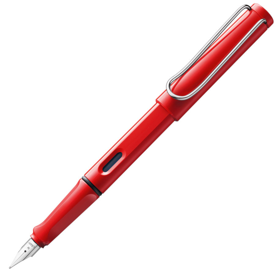 Lamy Safari Fountain Pen - Red | Atlas Stationers.