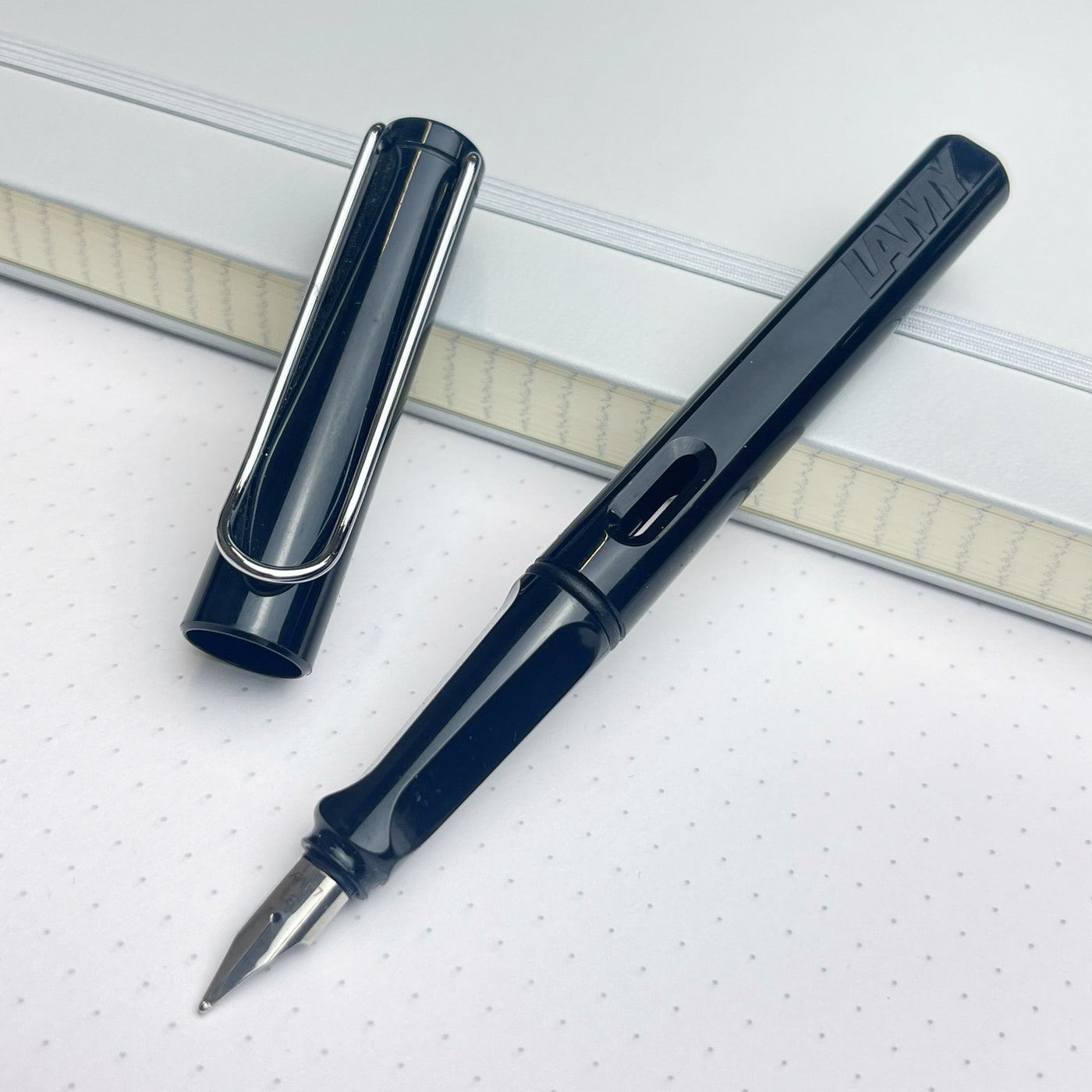 Lamy Safari Fountain Pen - Shiny Black