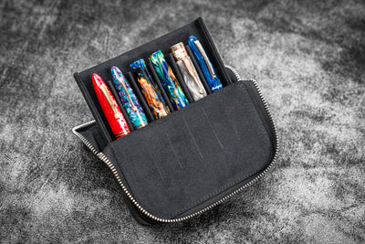 Galen Leather Magnum Opus 6 Slot Pen Case