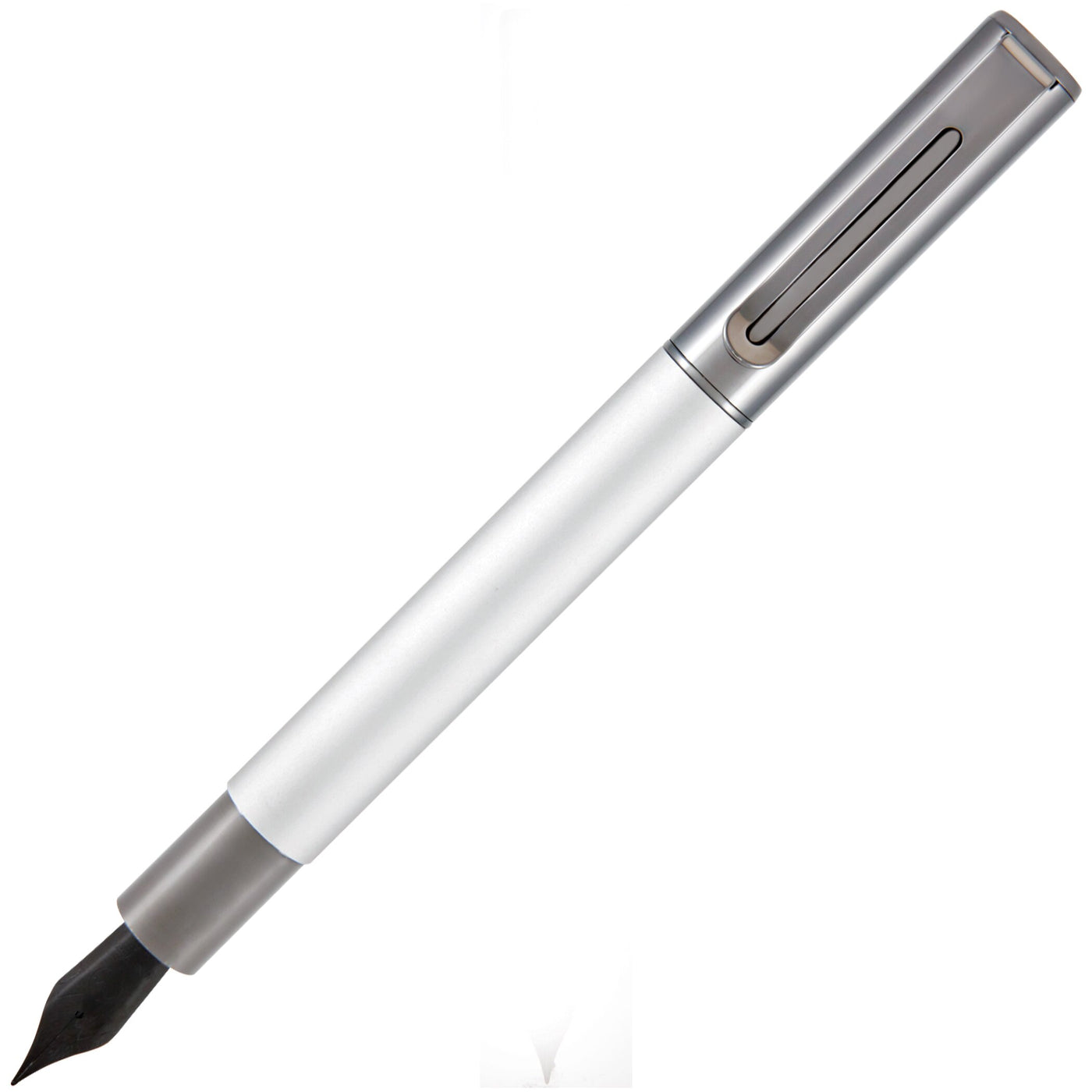 Monteverde Ritma Fountain Pen - Silver | Atlas Stationers.