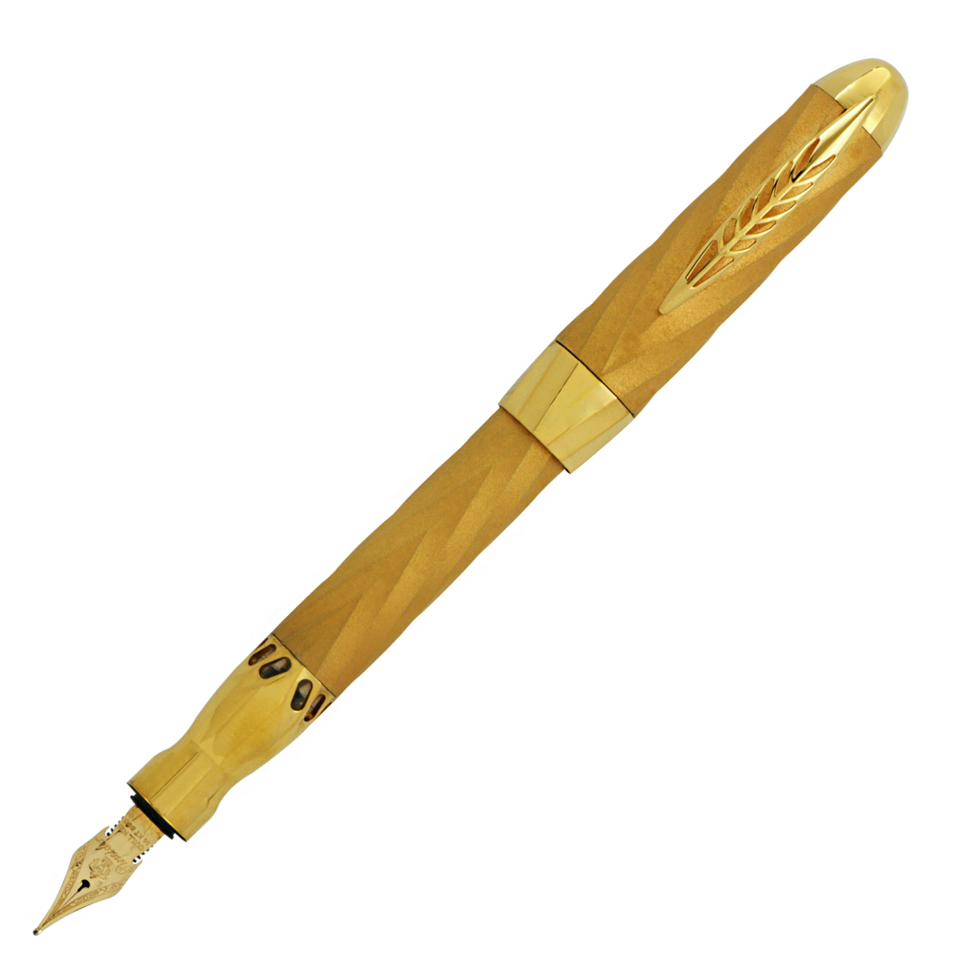 Pineider Matrix Fountain Pen - Gold (Limited Edition) | Atlas Stationers.