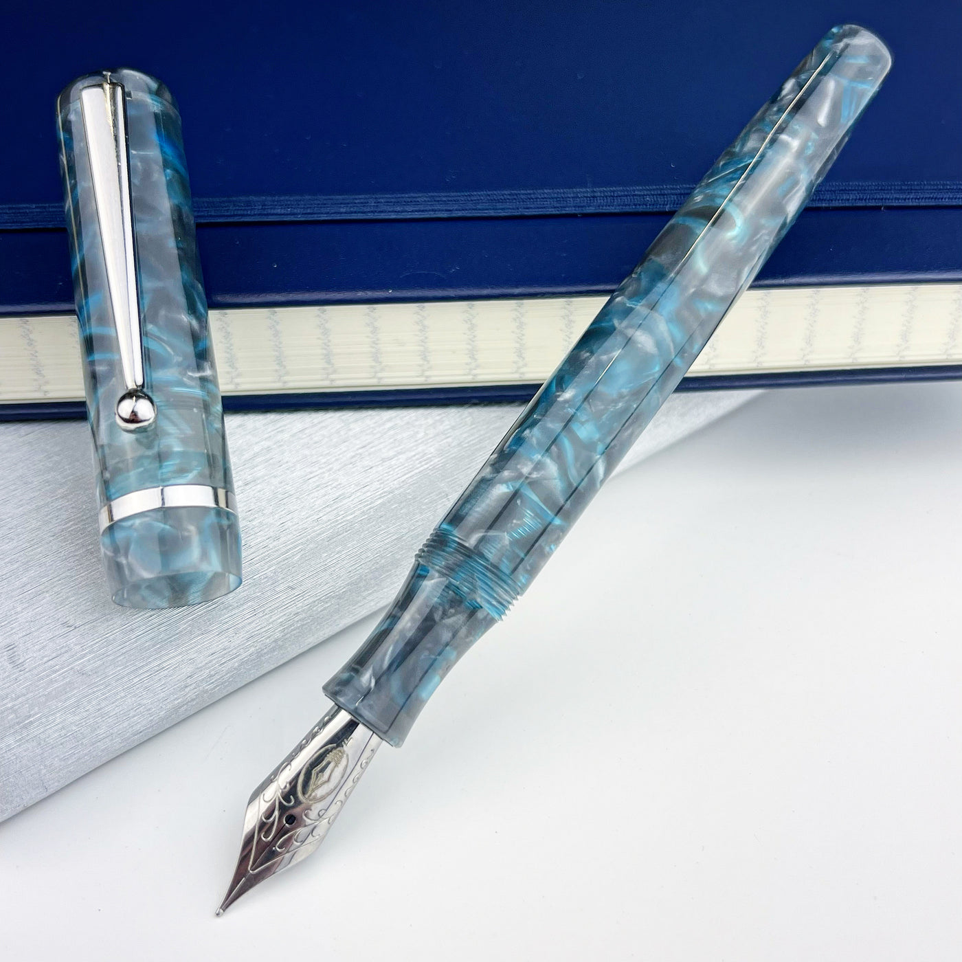 Edison Beaumont Fountain Pen - Moonbreaker