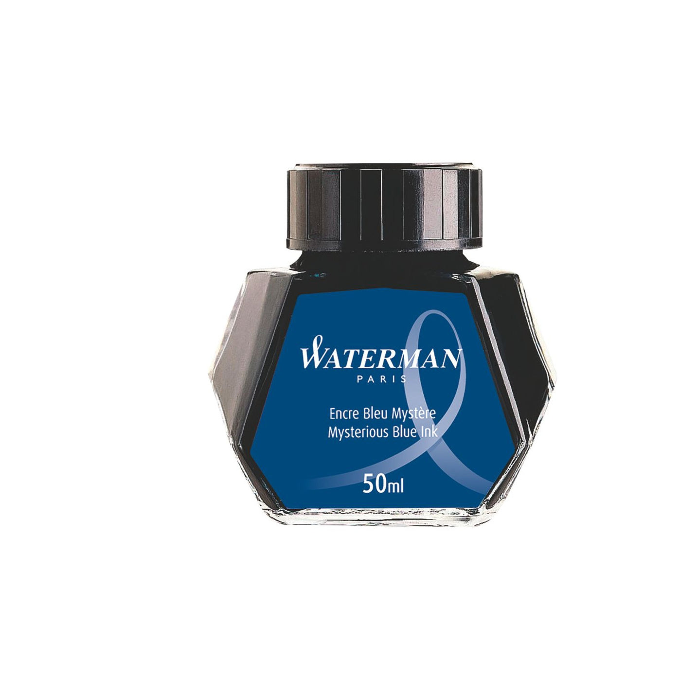 Waterman Mysterious Blue - 50ml Bottled Ink | Atlas Stationers.