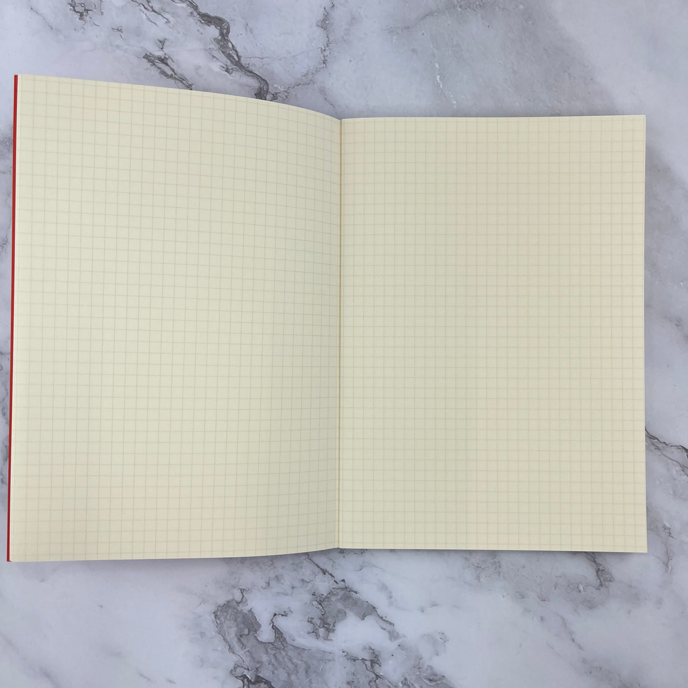 Life Noble Notebook - Red - Grid - A5