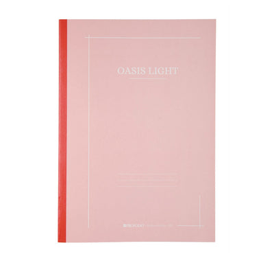 Itoya Oasis Light B5 Notebook - Rose | Atlas Stationers.