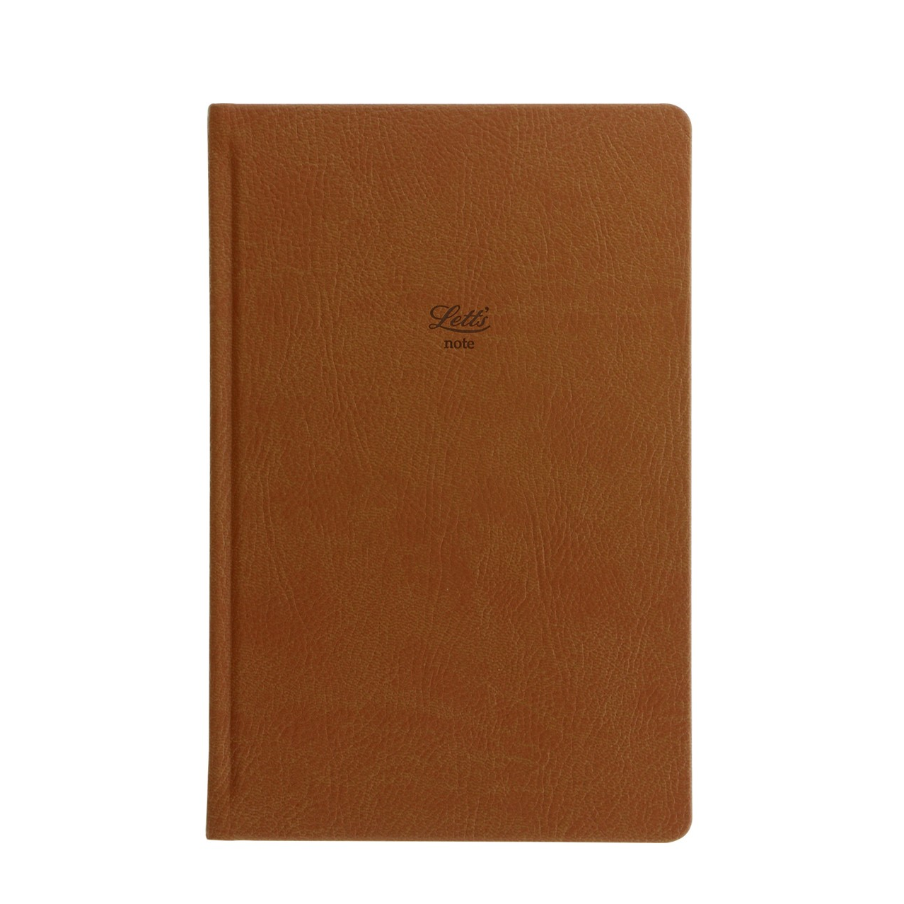 Letts Origins Hardcover Notebook - 5 1/8" x 7 7/8" - Dot Grid - Tan | Atlas Stationers.