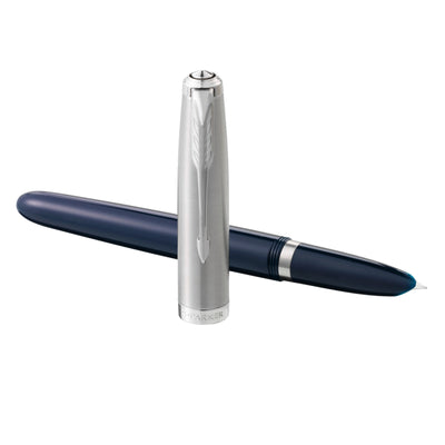 Parker 51 Fountain Pen - Midnight Blue | Atlas Stationers.