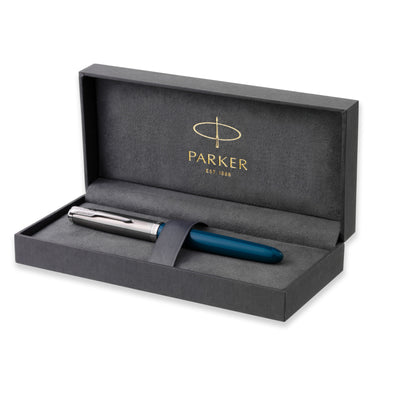 Parker 51 Fountain Pen - Teal Blue | Atlas Stationers.