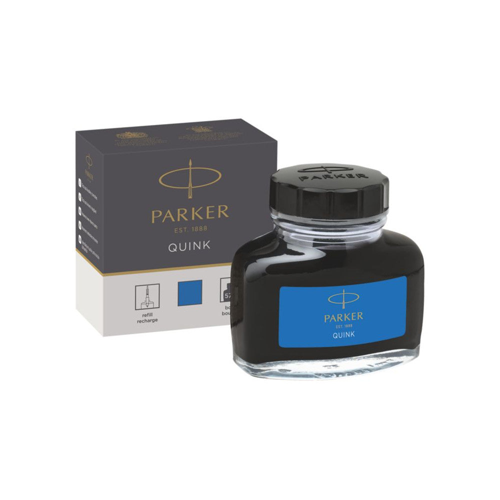 Parker Quink Blue Bottled Ink | Atlas Stationers.