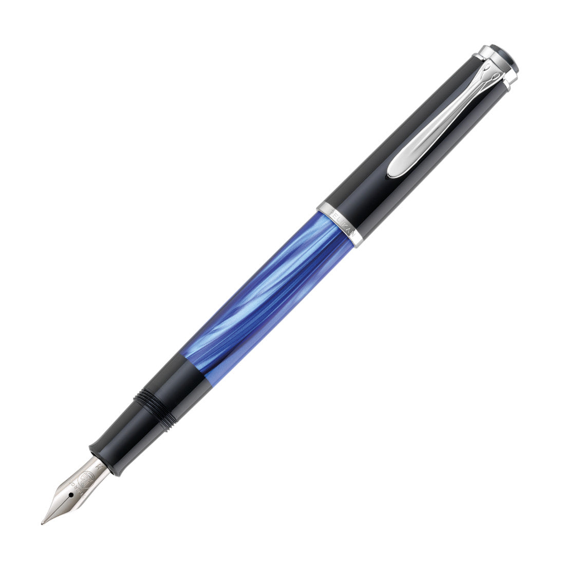 Pelikan Classic M205 Fountain Pen - Blue Marble | Atlas Stationers.