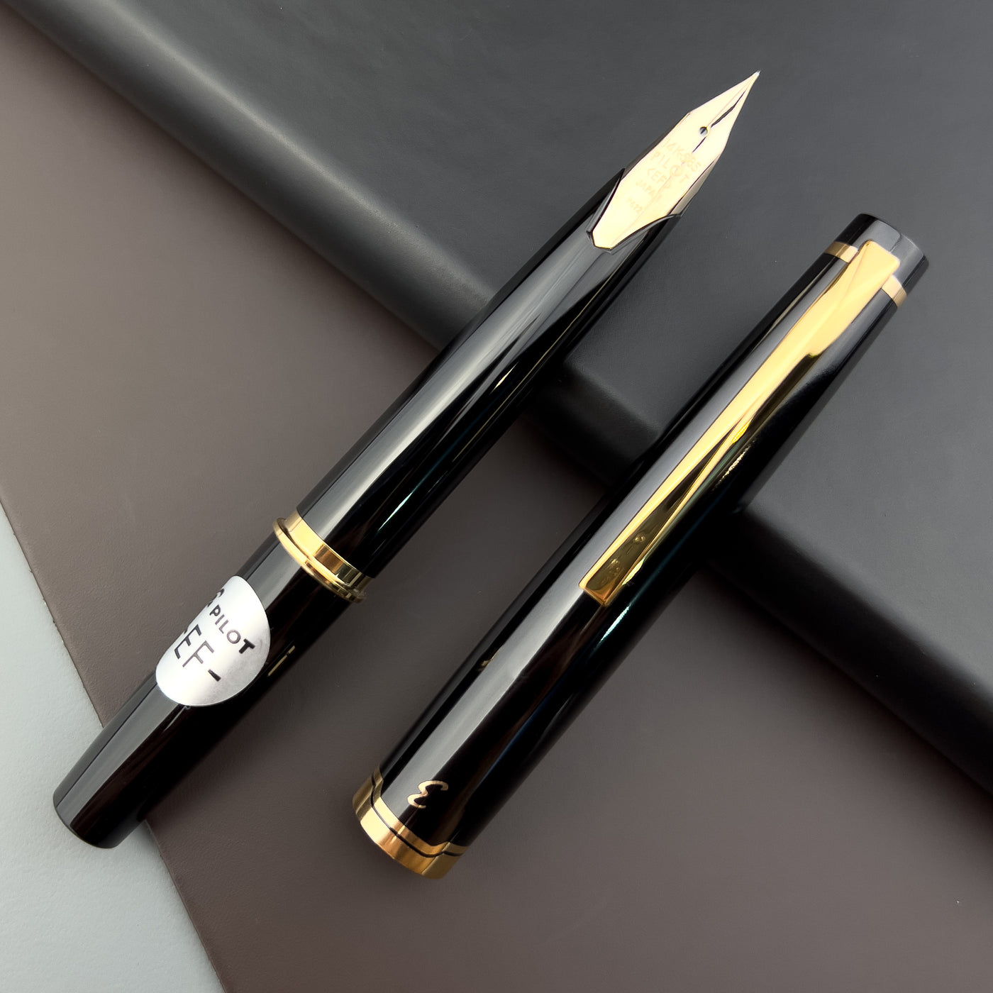 Pilot E95s Fountain Pen - Black | Atlas Stationers.