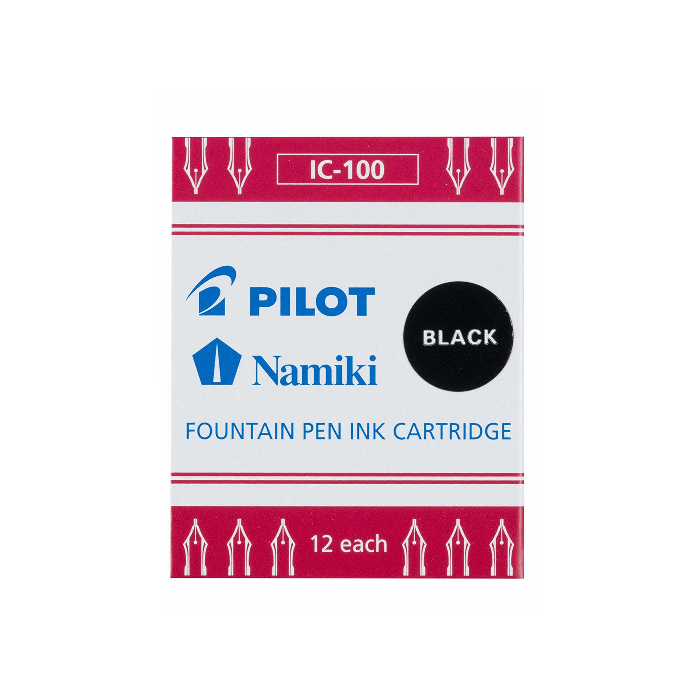 Pilot Ink Cartridge - Black | Atlas Stationers.