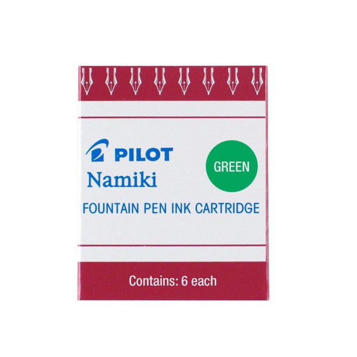 Pilot Ink Cartridge - Green | Atlas Stationers.