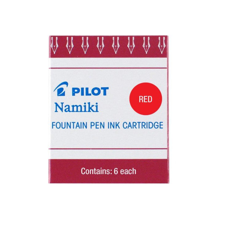 Pilot Ink Cartridge - Red | Atlas Stationers.