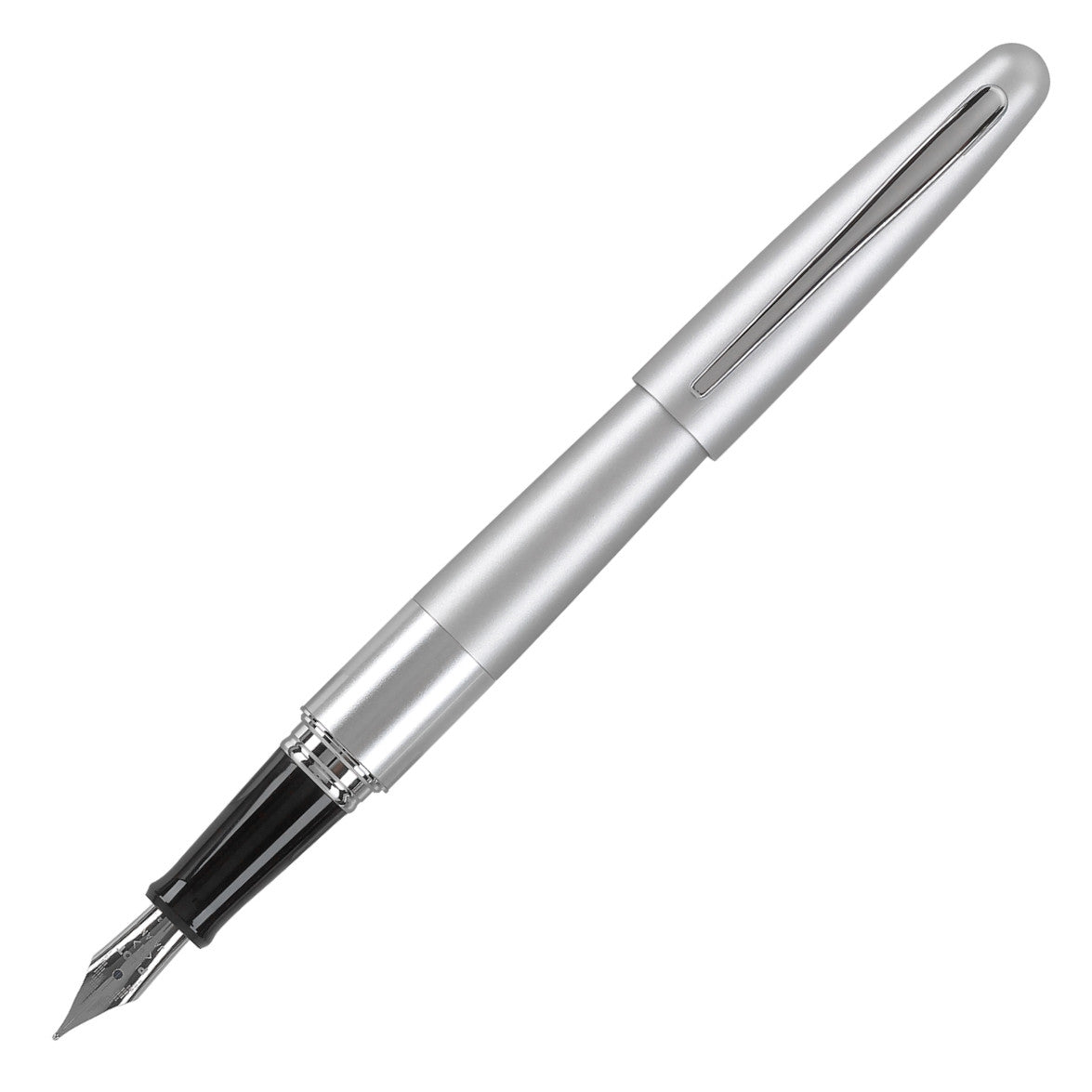 Pilot Metropolitan Fountain Pen - Silver | Atlas Stationers.