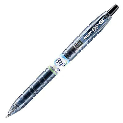 Pilot Recycled B2P Retractable Gel Pen - Black | Atlas Stationers.