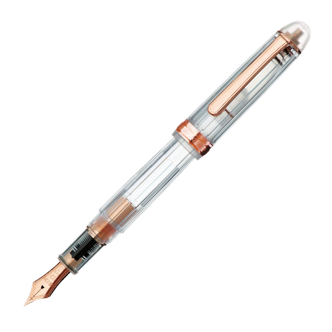 Platinum #3776 Fountain Pen - Nice Rose Gold | Atlas Stationers.