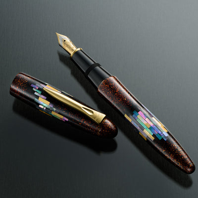 Platinum Izumo Fountain Pen - Aurora Raden Maki-e | Atlas Stationers.