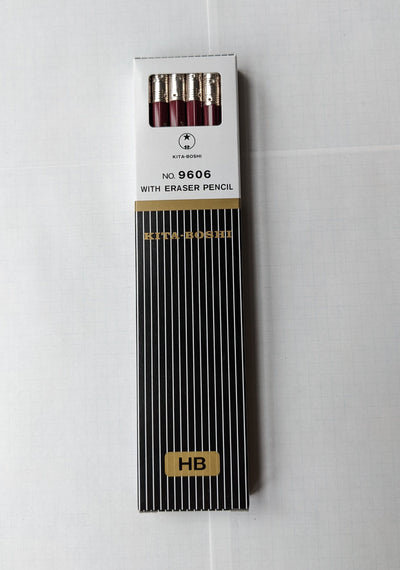 Kita-Boshi Pencils with Eraser